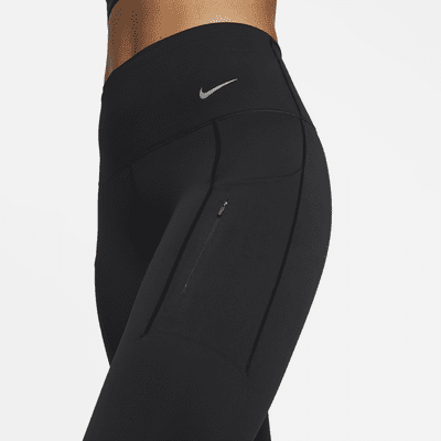 Nike Nike GoLeggings De Longitud Completa Talle Alto Y Sujeción Firme Con Bolsillos - Mujer