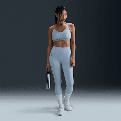 Nike Nike IndySujetador Deportivo Regulable De Sujeción Ligera Con Almohadilla - Mujer