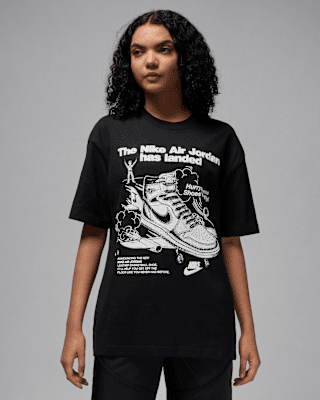 Nike JordanCamiseta oversize con estampado - Mujer