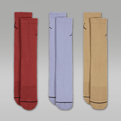 Nike JordanEveryday Calcetines Largos (3 Pares)
