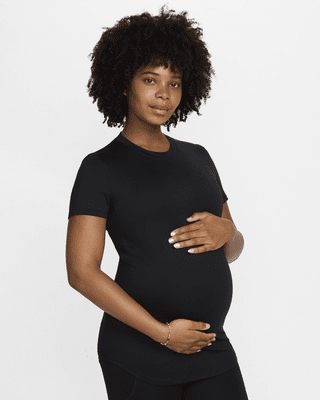 Nike Nike (M) OneCamiseta de manga corta con ajuste entallado Dri-FIT (Maternity) - Mujer