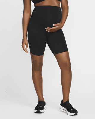Nike Nike (M) OneMallas cortas de talle alto con bolsillos de 20 cm Dri-FIT (Maternity) - Mujer