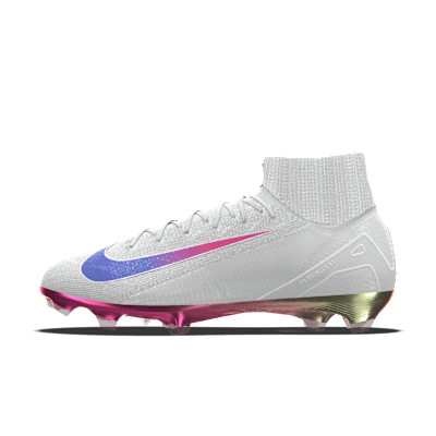 Nike Nike Mercurial Superfly 10 Elite By YouBotas de fútbol de perfil alto FG personalizadas