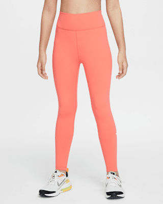 Nike Nike OneLeggings de talle alto Dri-FIT - Niña