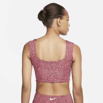 Nike NikeCrop Top Reversible De Bikini - Mujer