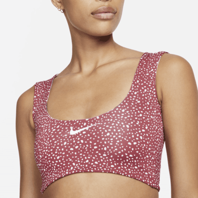 Nike NikeCrop Top Reversible De Bikini - Mujer