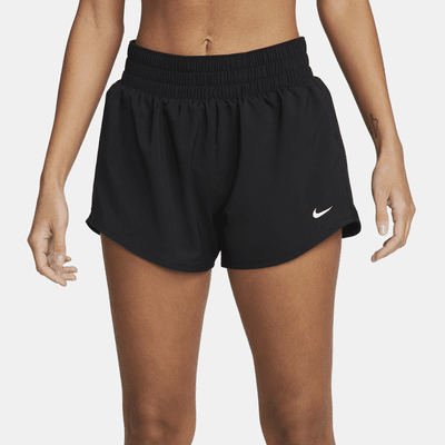 Nike Nike OnePantalón Corto Con Malla Interior De Talle Medio Y 8 cm Dri-FIT - Mujer