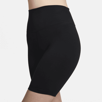 Nike Nike OnePantalón Corto De Ciclismo De 20 cm Y Talle Alto - Mujer