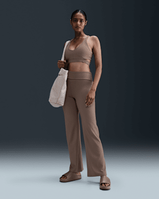 Nike Nike OnePantalón Dri-FIT de talle alto plegable - Mujer