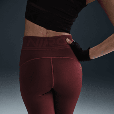 Nike Nike Pro SculptLeggings De Talle Alto Y Longitud Completa - Mujer