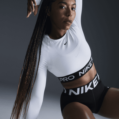 Nike Nike Pro SculptMallas Cortas De 8 cm Y Talle Alto - Mujer