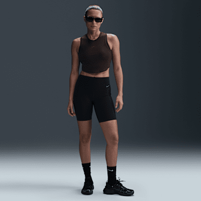 Nike Nike Sportswear Chill KnitCamiseta De Tirantes Corta Y Ceñida Con Canalé Mini - Mujer