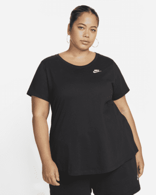 Nike Nike Sportswear Club EssentialsCamiseta (Talla grande) - Mujer