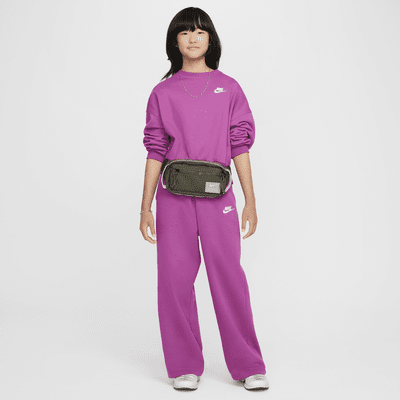 Nike Nike Sportswear Club FleeceSudadera De Cuello Redondo Y Ajuste Amplio - Niña