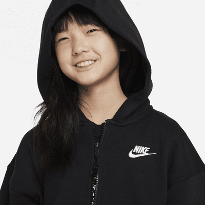 Nike Nike Sportswear Club FleeceSudadera Oversize Con Capucha Y Cremallera Completa - Niño/a