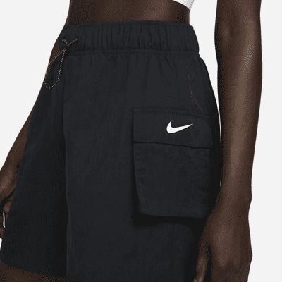 Nike Nike Sportswear EssentialPantalón Corto De Talle Alto De Tejido Woven - Mujer