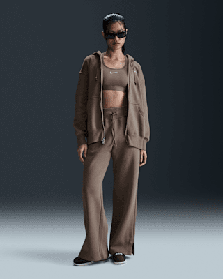 Nike Nike Sportswear Phoenix FleeceJogger de talle alto y pierna ancha - Mujer