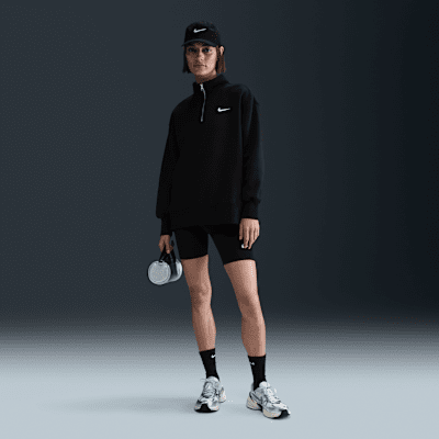 Nike Nike Sportswear Phoenix FleeceSudadera De Ajuste Oversize Con Cremallera De 1/4 - Mujer