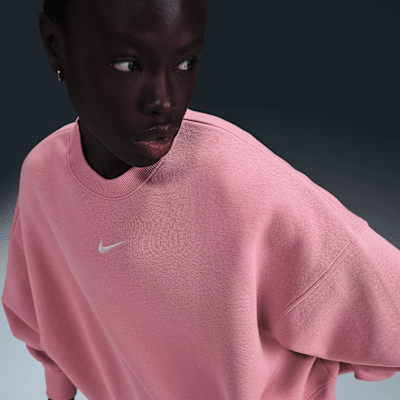 Nike Nike Sportswear Phoenix FleeceSudadera De Chándal De Cuello Redondo Extraoversize - Mujer