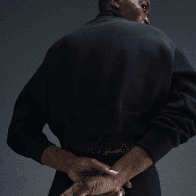 Nike Nike Sportswear Phoenix FleeceSudadera De Chándal Corta Con Media Cremallera - Mujer