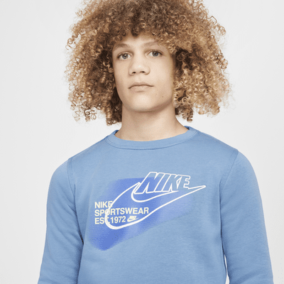Nike Nike Sportswear Standard IssueSudadera De Cuello Redondo - Niño