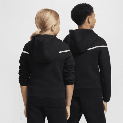 Nike Nike Sportswear Tech FleeceSudadera Con Capucha Y Cremallera Completa De Diseño Reflectante - Niño