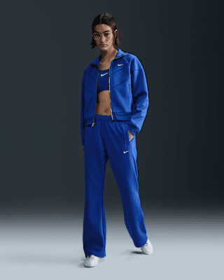 Nike Nike Sportswear WindrunnerPantalón entallado de tejido Knit y talle medio - Mujer