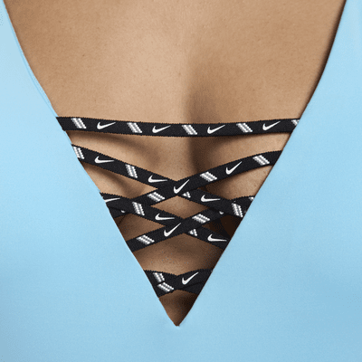 Nike Nike Swim Sneakerkini 2.0Bañador De Una Pieza Con Espalda Cruzada - Mujer