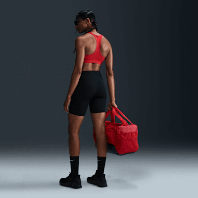 Nike Nike UniversaPantalón Corto De Talle Alto Y Sujeción Media De 20 cm Con Bolsillos De Ciclismo - Mujer