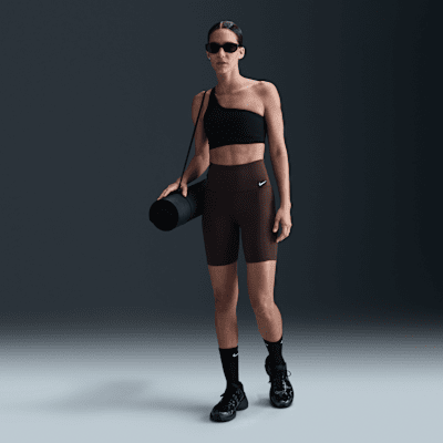 Nike Nike Zenvy AsymmetricalSujetador Deportivo De Sujeción Ligera Con Almohadilla - Mujer