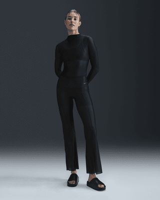 Nike Nike Zenvy SheerPantalón de talle alto sujeción ligera y longitud completa - Mujer