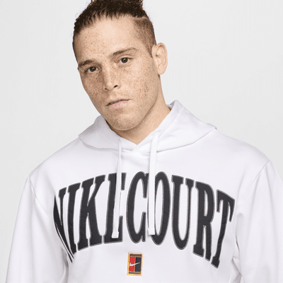 Nike NikeCourt HeritageSudadera Con Capucha De Tenis De Tejido Fleece Dri-FIT - Hombre