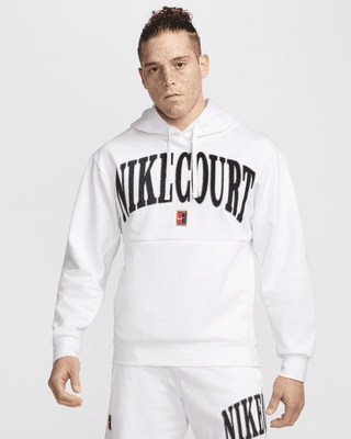 Nike NikeCourt HeritageSudadera con capucha de tenis de tejido Fleece Dri-FIT - Hombre