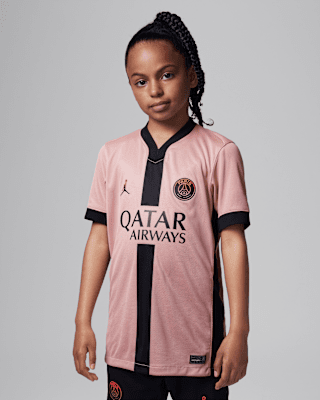 Nike París Saint-Germain 2024/25 Stadium ThirdCamiseta de fútbol tipo réplica Jordan Dri-FIT - Niño/a