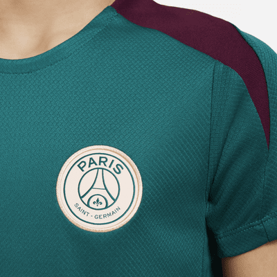 Nike París Saint-Germain StrikeCamiseta De Fútbol De Tejido Knit Y Manga Corta Nike Dri-FIT - Niño/a