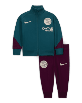 Nike París Saint-Germain StrikeChándal de fútbol de tejido Knit Nike Dri-FIT - Bebé