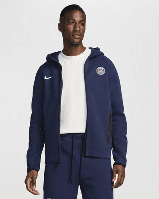 Nike Paris Saint-Germain Tech Fleece WindrunnerSudadera con capucha y cremallera completa Nike Football - Hombre