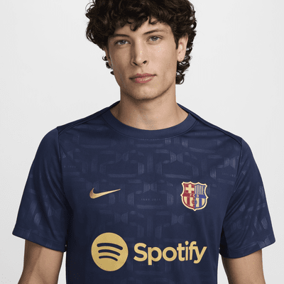 Nike Primera Equipación Academy Pro FC BarcelonaCamiseta De Fútbol De Manga Corta Para Antes Del Partido Nike Dri-FIT - Hombre