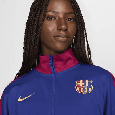 Nike Primera Equipación Academy Pro FC BarcelonaChaqueta De Fútbol Nike Dri-FIT Anthem - Mujer
