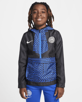 Nike Primera equipación Amplify Windrunner Inter de MilánAnorak de fútbol Nike - Niño