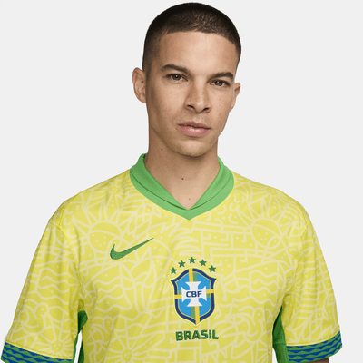 Nike Primera Equipación Stadium Brasil 2024Camiseta De Fútbol De Réplica Nike Dri-FIT - Hombre