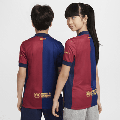 Nike Primera Equipación Stadium FC Barcelona 2024/25Camiseta De Fútbol Replica Nike Dri-FIT - Niño/a