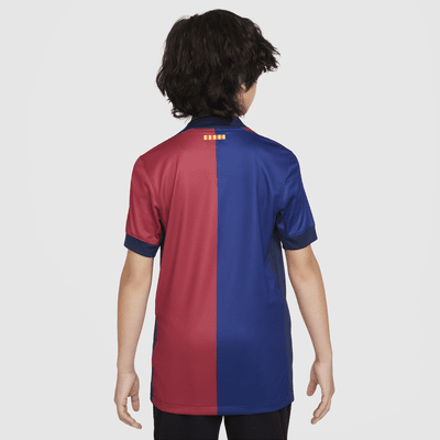 Nike Primera Equipación Stadium FC Barcelona 2024/25Camiseta De Fútbol Replica Nike Dri-FIT - Niño/a