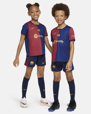 Nike Primera equipación Stadium FC Barcelona 2024/25Equipación de tres piezas de fútbol Replica Nike - Niño/a pequeño/a