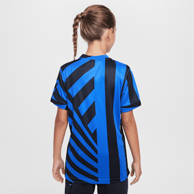 Nike Primera Equipación Stadium Inter De Milán 2024/25Camiseta De Fútbol Replica Nike Dri-FIT - Niño/a