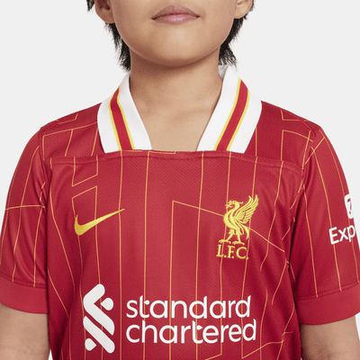 Nike Primera Equipación Stadium Liverpool FC 2024/25Camiseta De Fútbol Replica Nike Dri-FIT - Niño/a