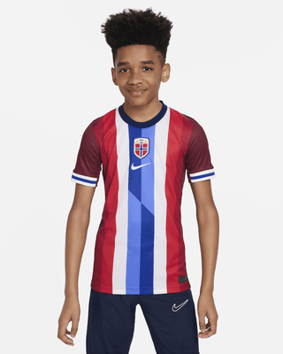 Nike Primera equipación Stadium Noruega 2024/25 (Selección masculina)Camiseta de fútbol tipo réplica Nike Dri-FIT - Niño/a