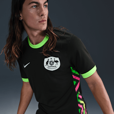 Nike Segunda Equipación Stadium Australia 2025/26Camiseta De Fútbol Replica Nike Dri-FIT - Hombre