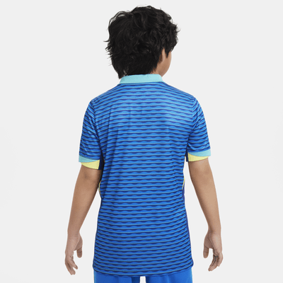 Nike Segunda Equipación Stadium Brasil 2024Camiseta De Fútbol De Réplica Nike Dri-FIT - Niño/a
