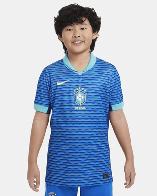 Nike Segunda equipación Stadium Brasil 2024Camiseta de fútbol de réplica Nike Dri-FIT - Niño/a
